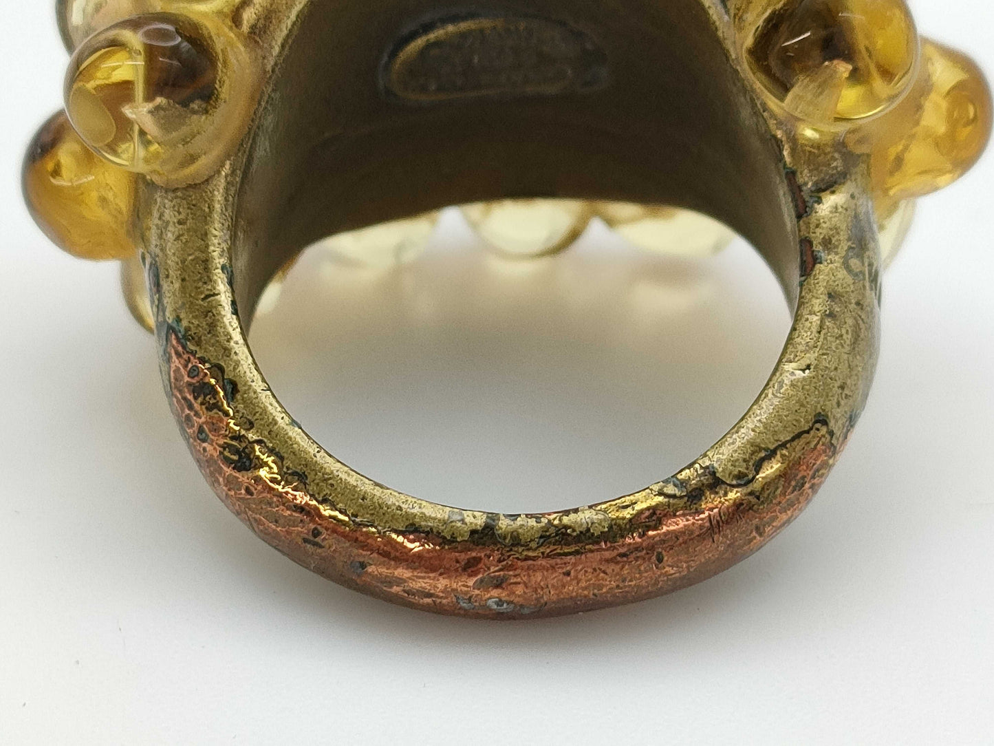 CHANEL Chanel engraved 00A ring