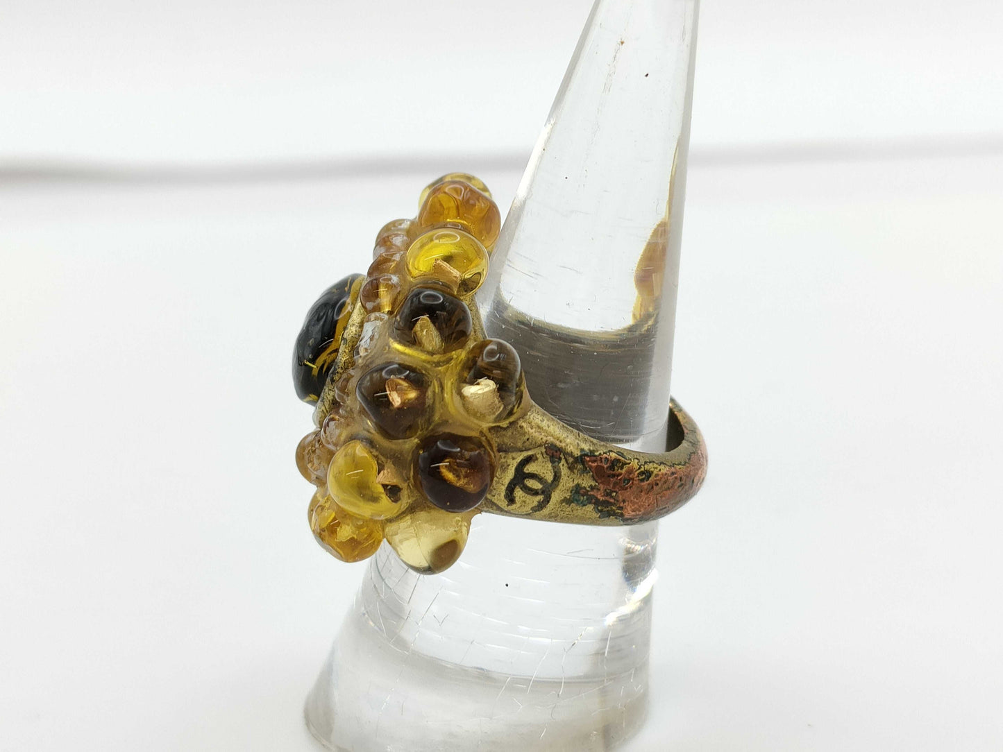 CHANEL Chanel engraved 00A ring