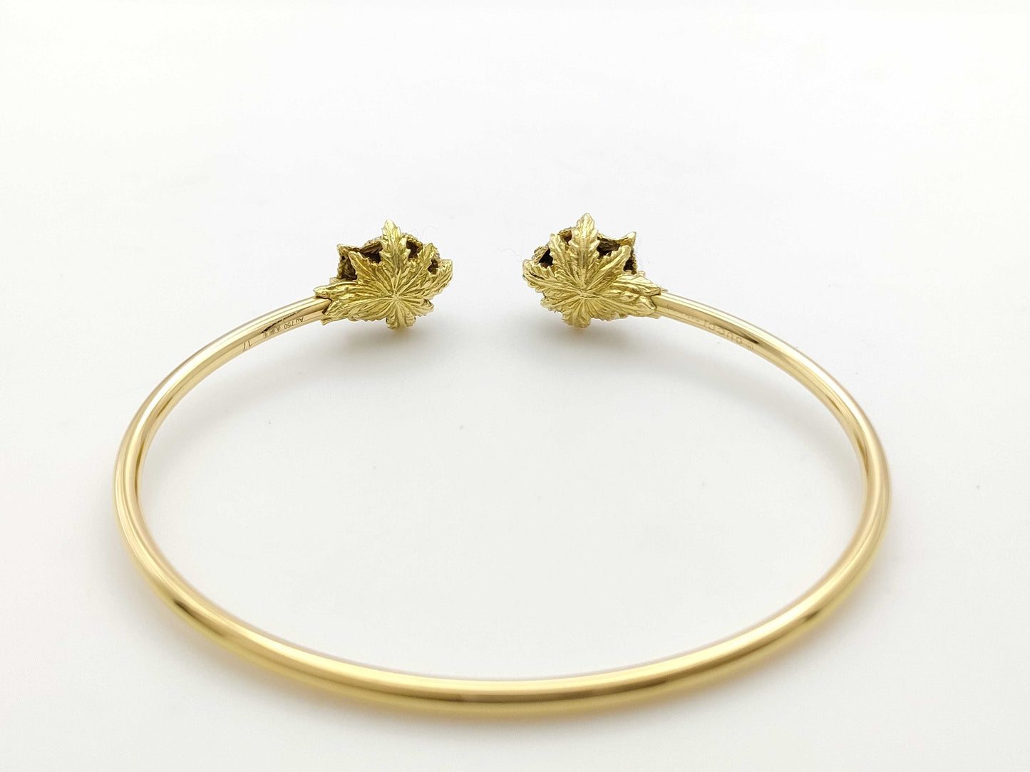 GUCCI Merveille #17 Colored Stone Diamond Bracelet/Bangle in Yellow Gold and Au750, 14.6g