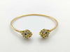 GUCCI Merveille #17 Colored Stone Diamond Bracelet/Bangle in Yellow Gold and Au750, 14.6g