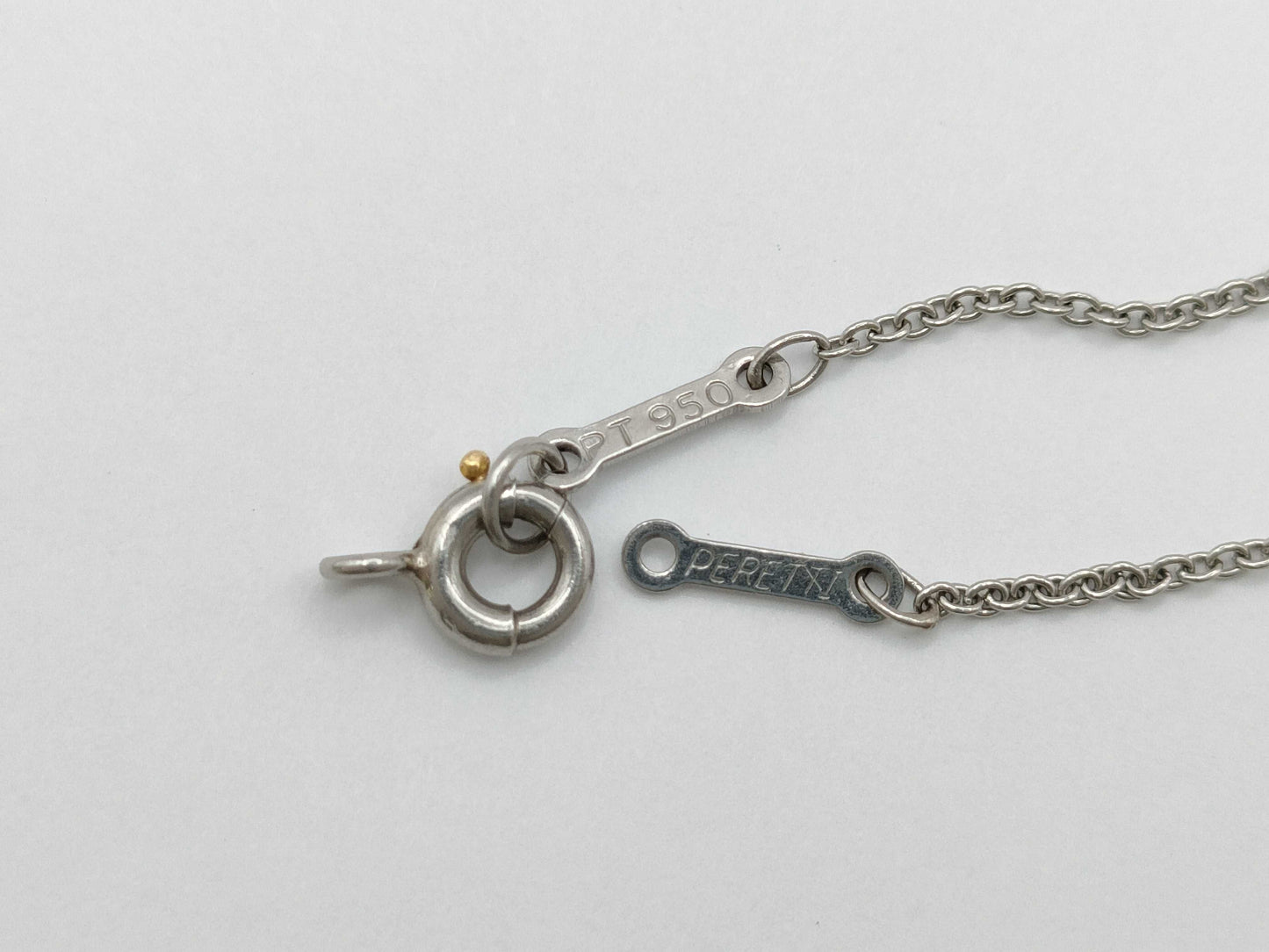 Tiffany & Co. By the Yard 1PD PT950 2.5g Necklace