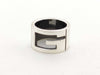 GUCCI Blunted Cutout G Ag925 Silver 11.3g Ring