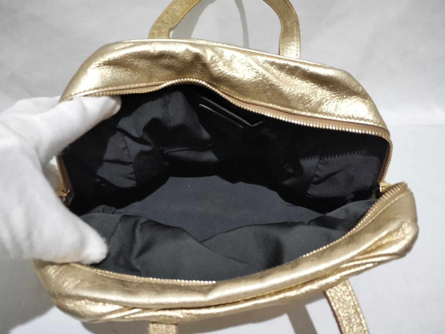 Yves Saint Laurent Mini Bag Gold Handbag