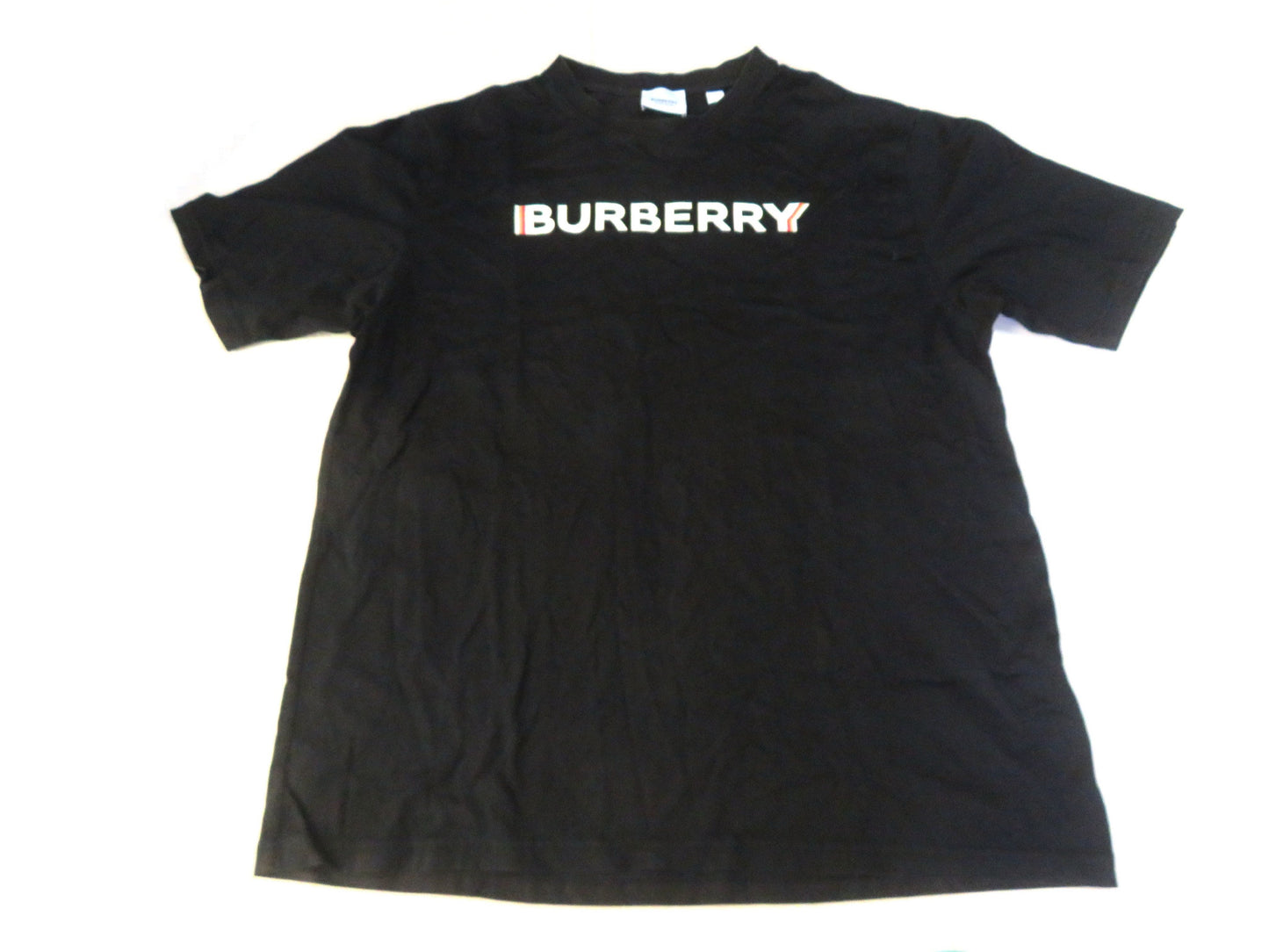 BURBERRY Burberry Logo T-shirt Black S T-shirt
