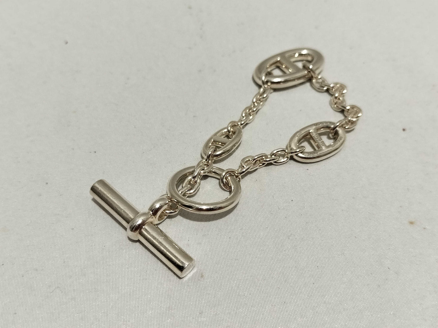HERMES HERMES Chaine d'Ancre Farandole Bracelet/Bangle