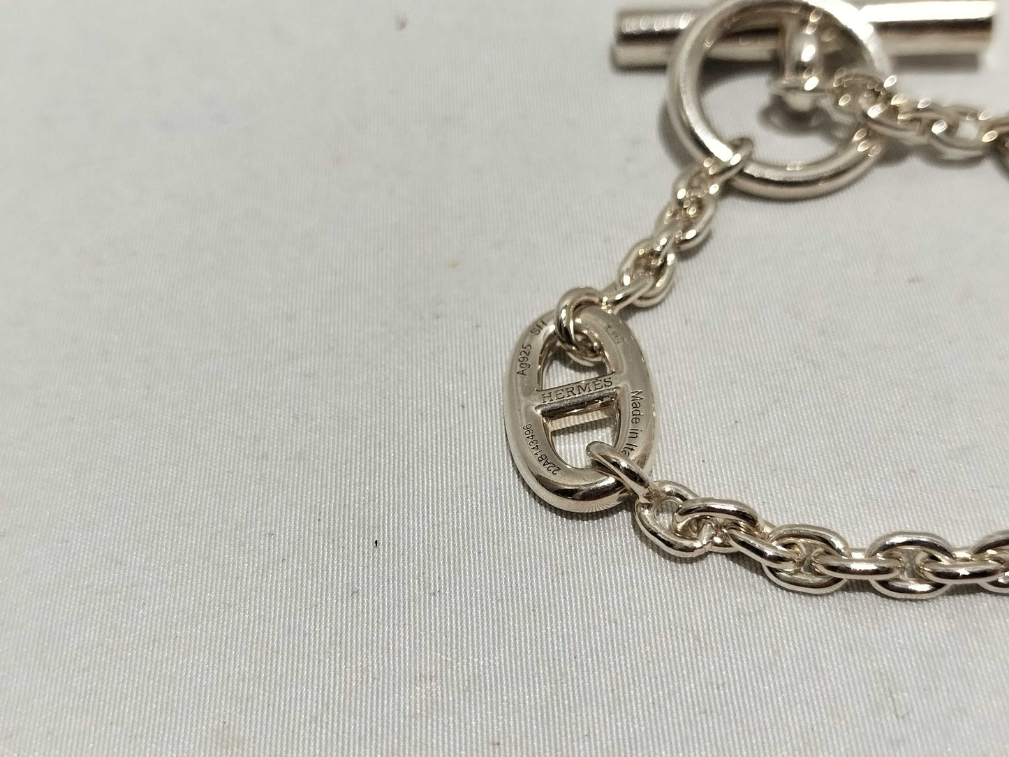 HERMES HERMES Chaine d'Ancre Farandole Bracelet/Bangle