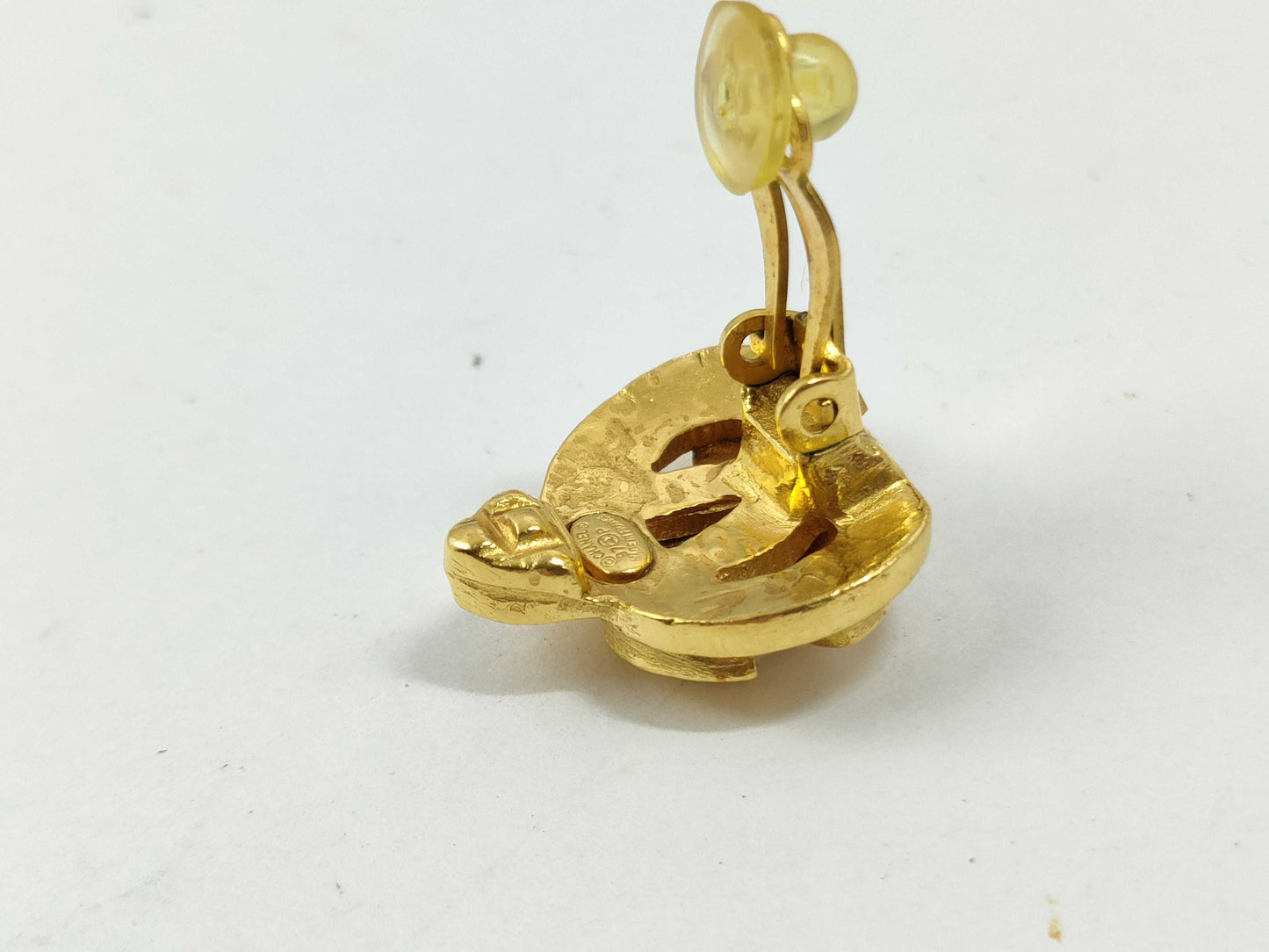 CHANEL CHANEL Heart Earrings Coco 97P Earrings