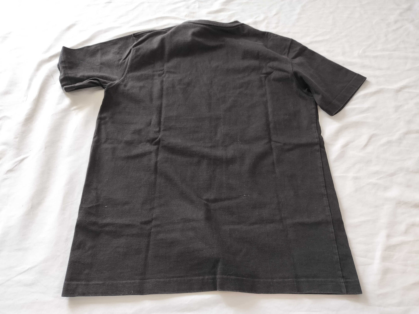 Dior Dior Homme T-shirt with embroidered logo, black, size L, recent model.
