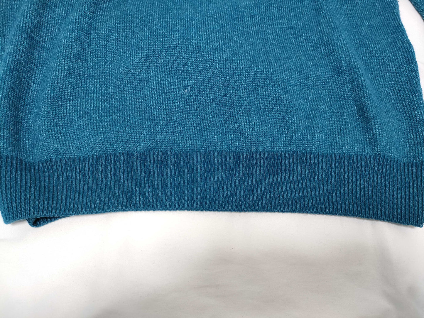 Loro Piana Zip-Up Cashmere Blend Knit Sweater, Size 48, Top
