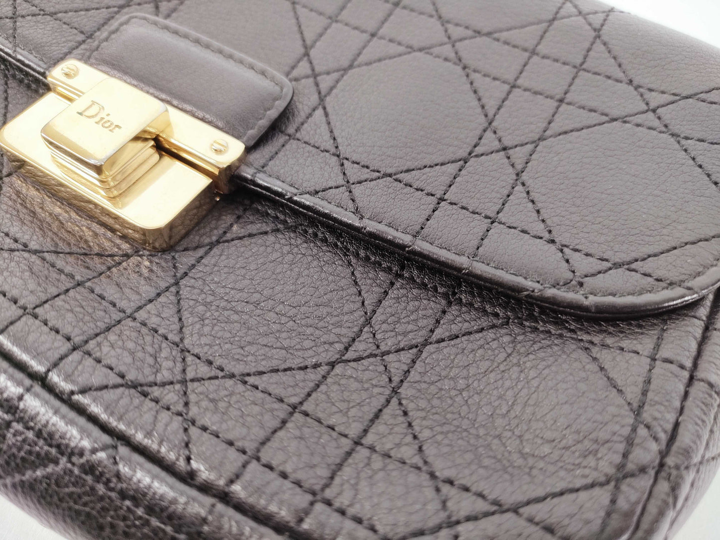 Dior Cannage Chain Shoulder Bag