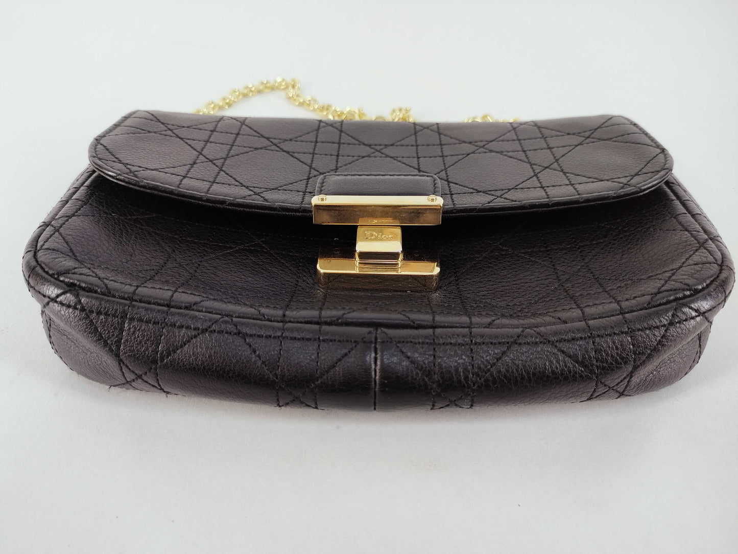 Dior Cannage Chain Shoulder Bag