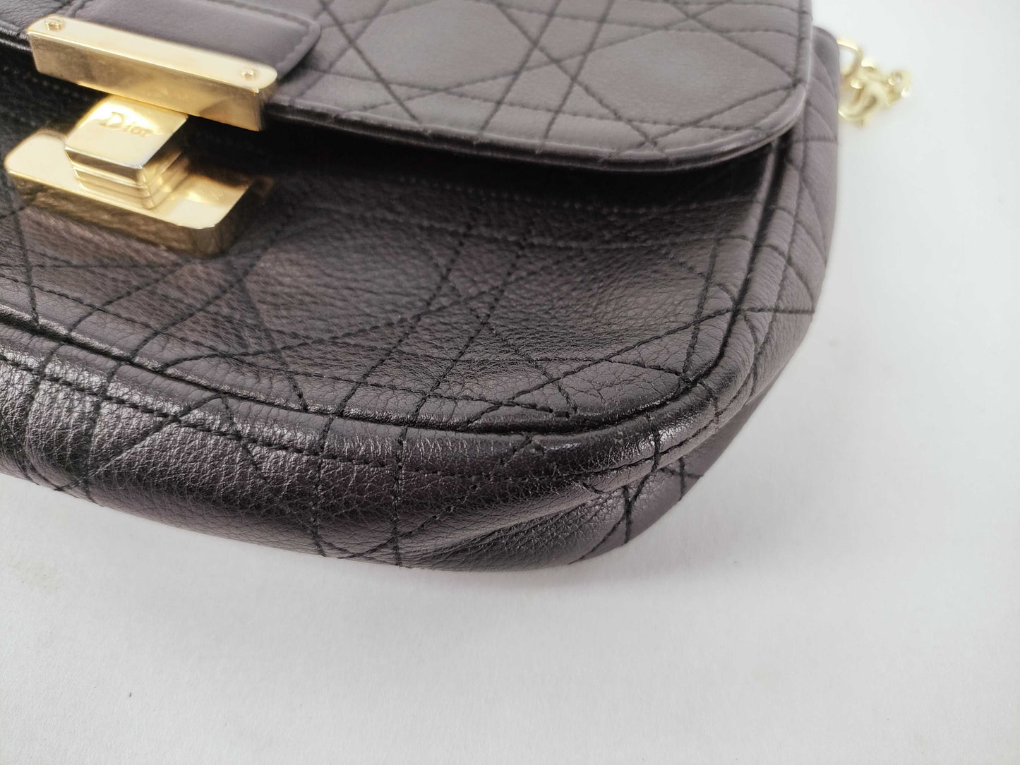 Dior Cannage Chain Shoulder Bag