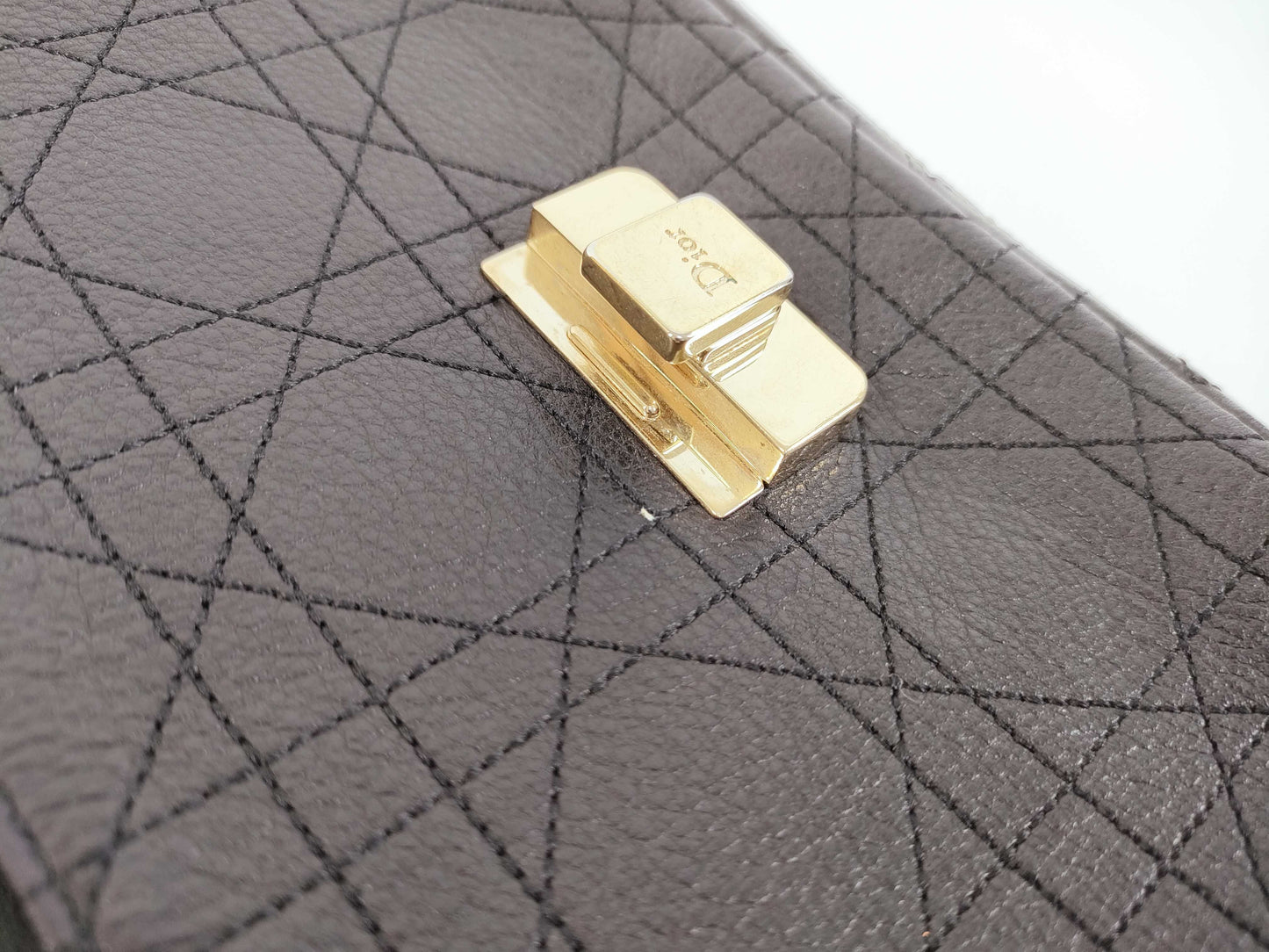 Dior Cannage Chain Shoulder Bag