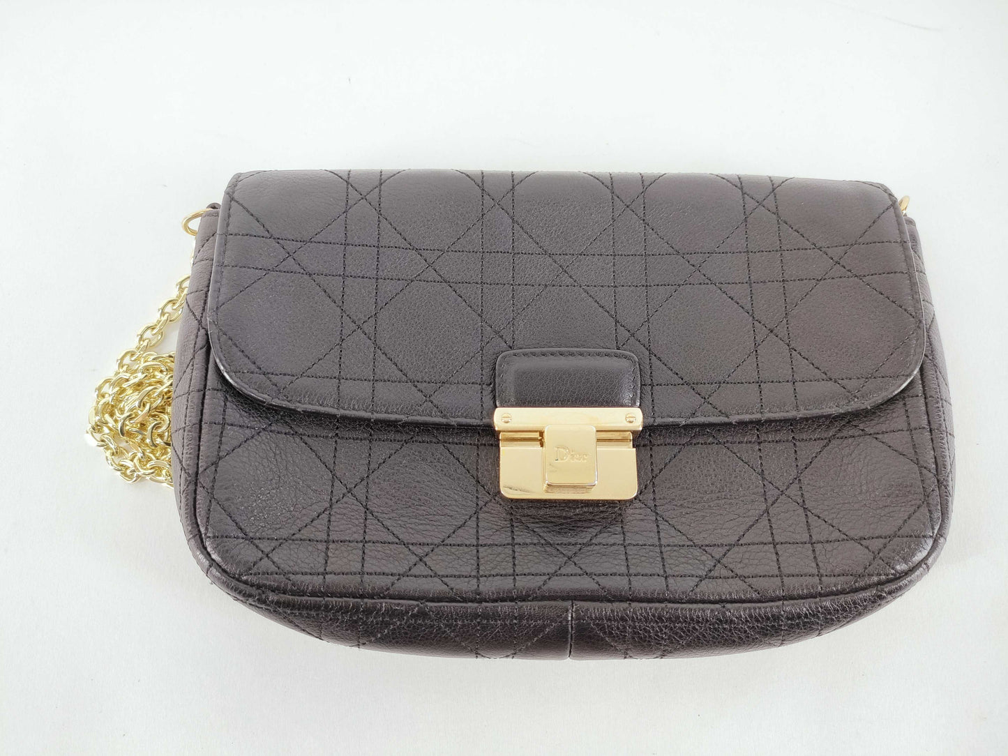 Dior Cannage Chain Shoulder Bag