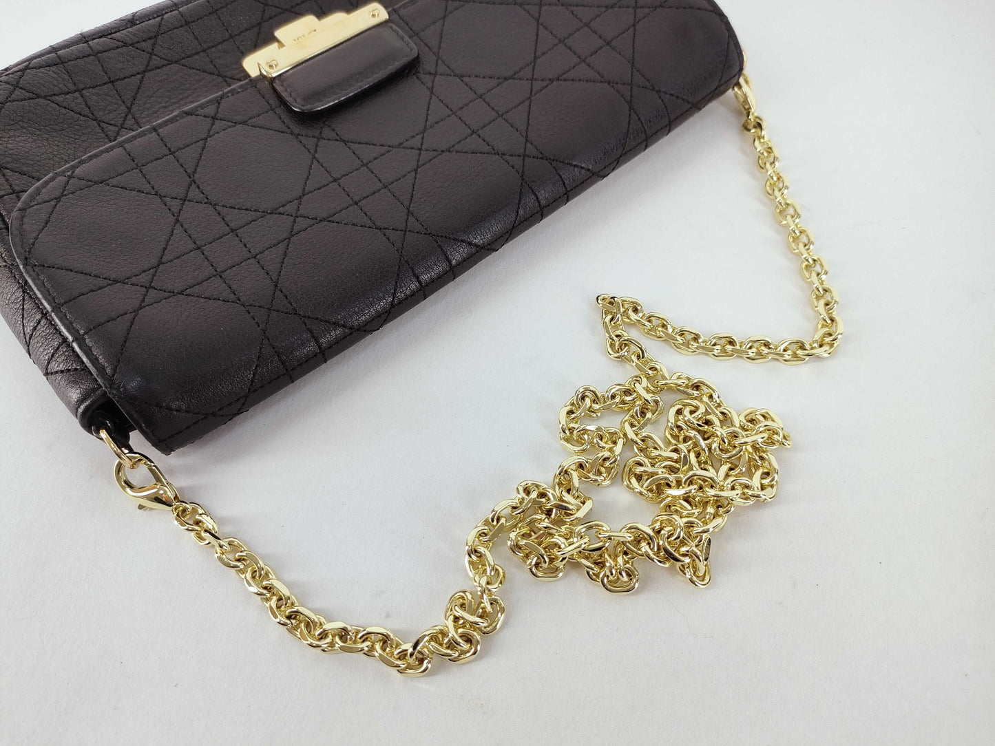 Dior Cannage Chain Shoulder Bag