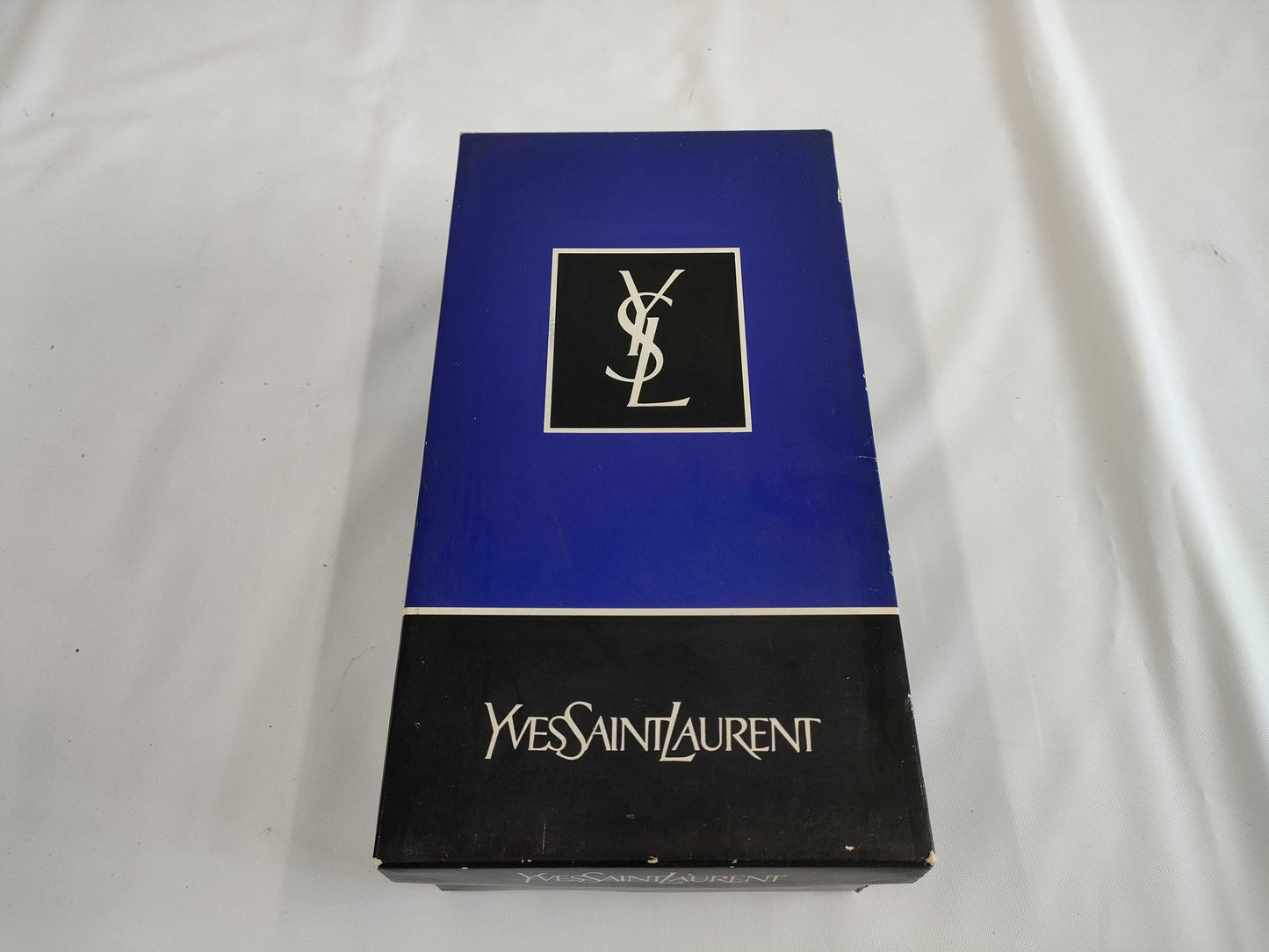 Yves Saint Laurent Leather Pumps, Blue, Size 6