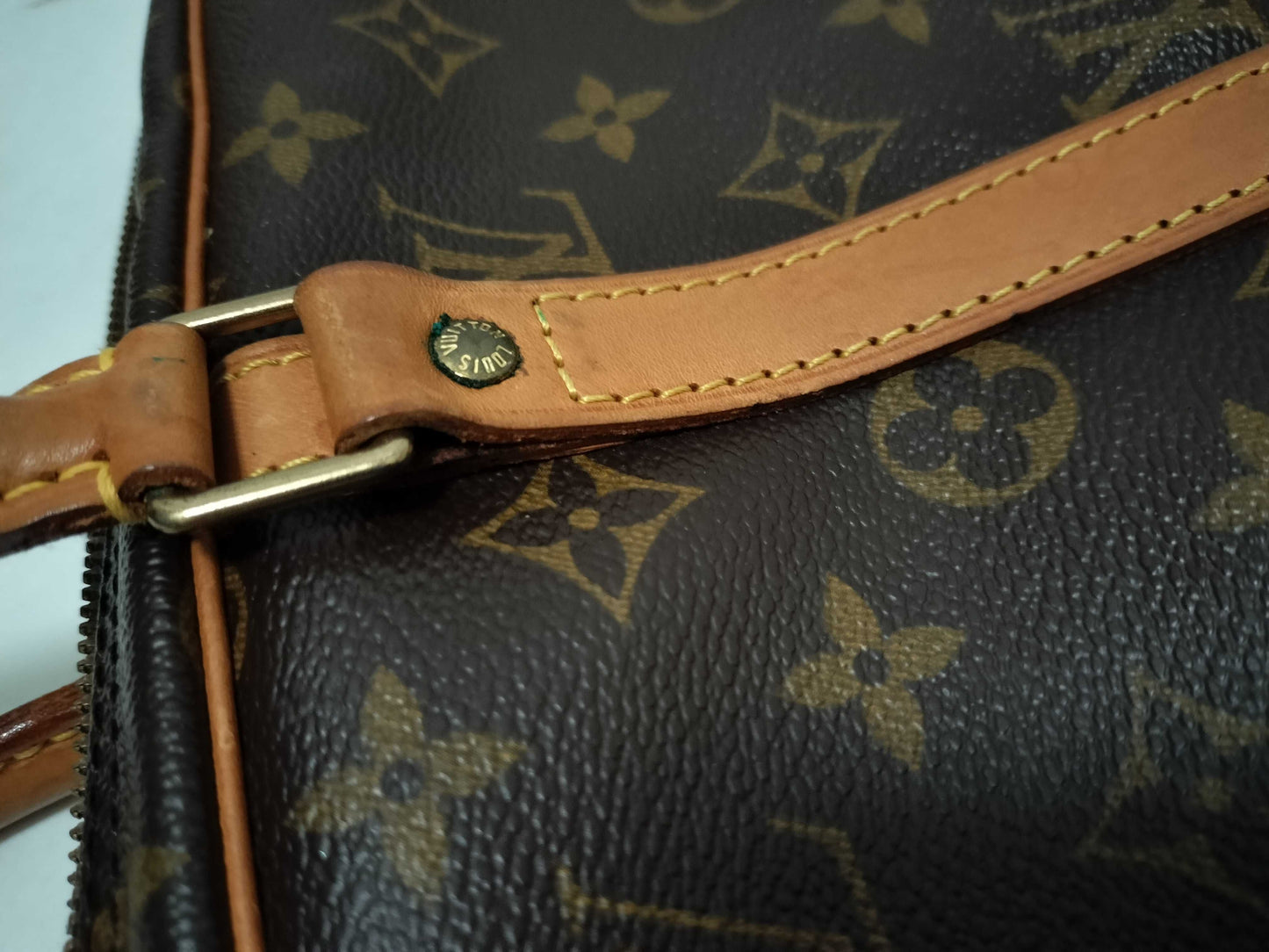 LOUIS VUITTON Monogram Porte-Document Voyage M53361 Business Bag