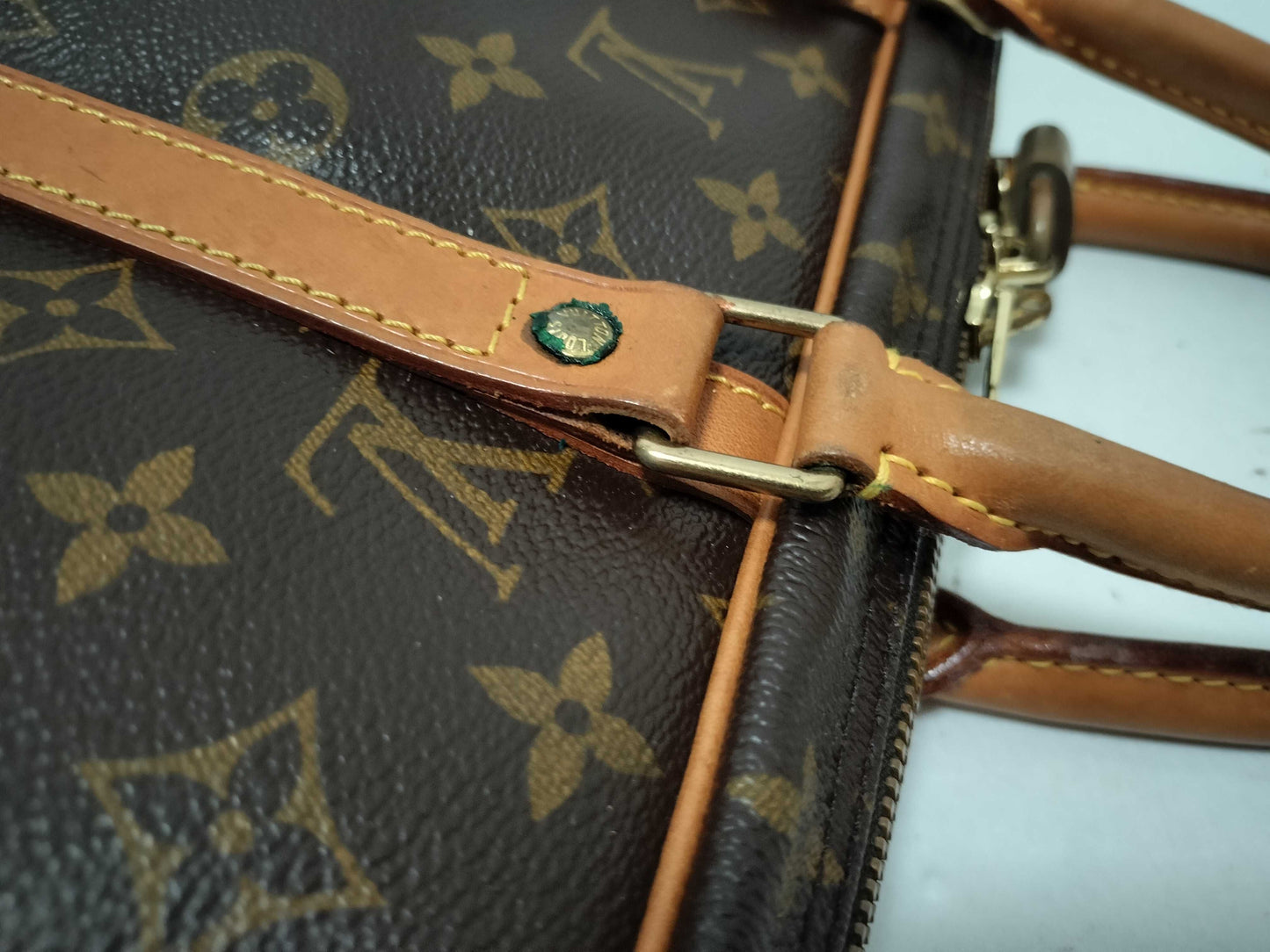 LOUIS VUITTON Monogram Porte-Document Voyage M53361 Business Bag