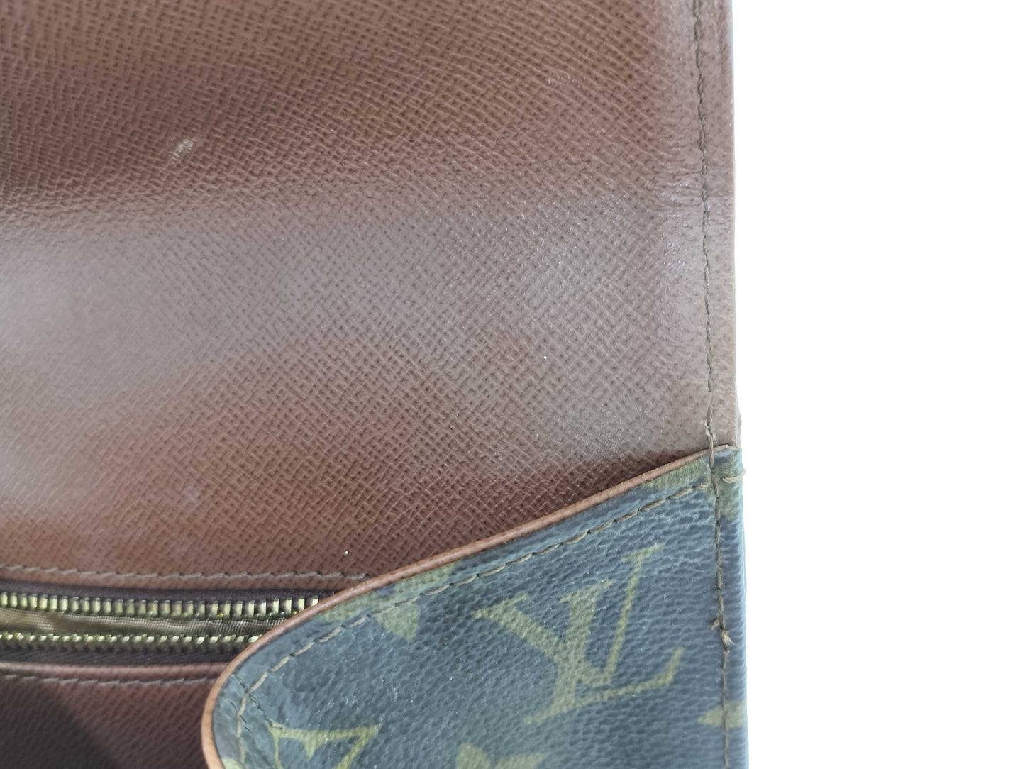LOUIS VUITTON Monogram LV Pochette Dame Monogram Clutch Bag