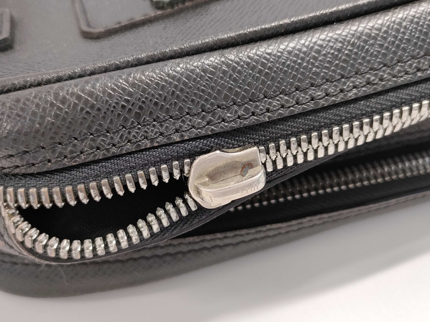 LOUIS VUITTON Alexander 2-way Business Bag, Black