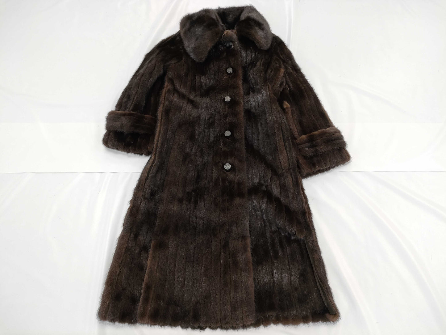 Dior Christian Dior fur long coat coat