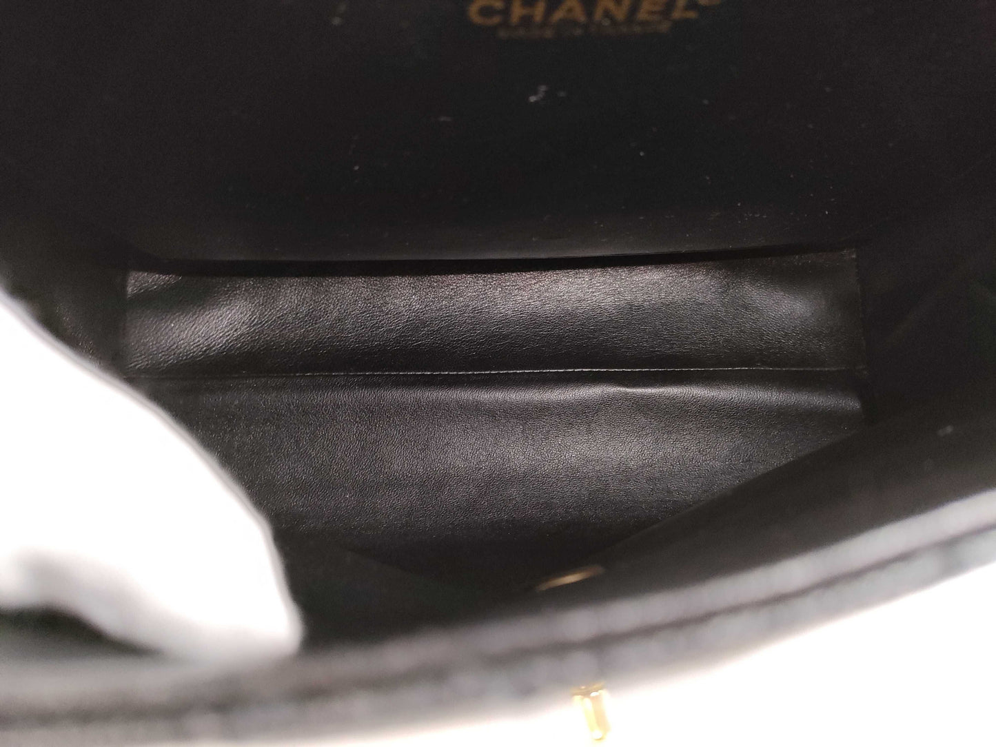 CHANEL Caviar Black Handbag