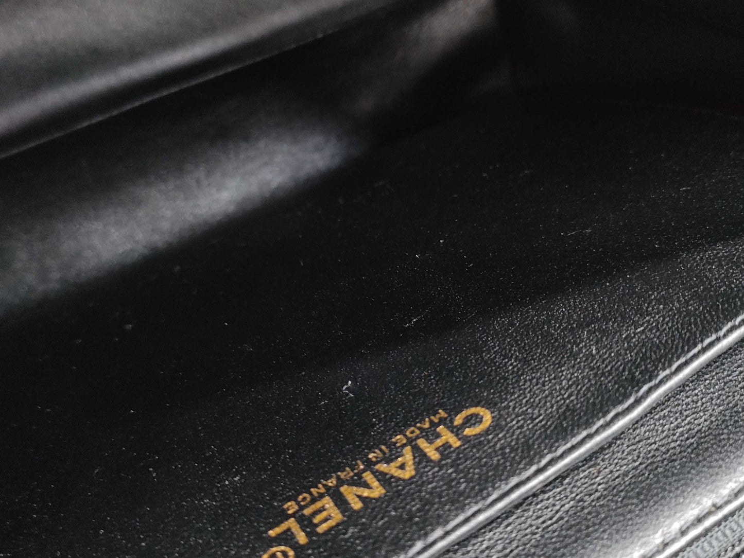 CHANEL Caviar Black Handbag