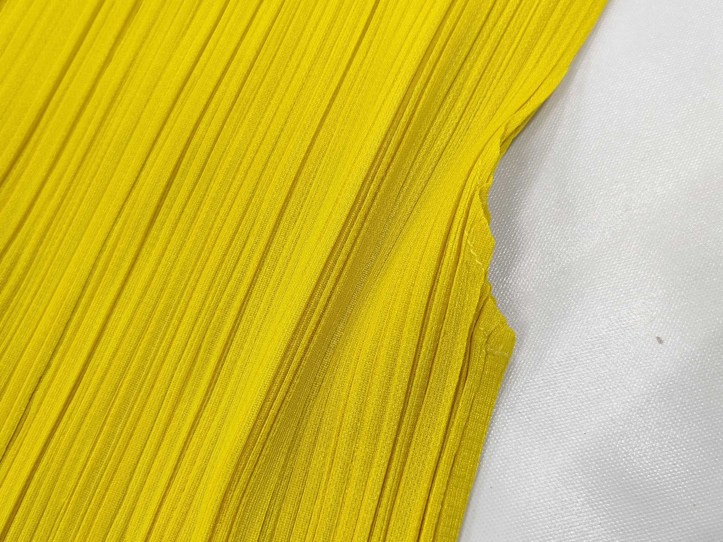 PLEATS PLEASE ISSEY MIYAKE Dress, Tunic, Yellow, Size 3