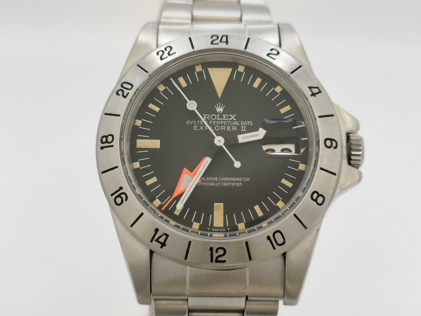 ROLEX Explorer II 1655 3284892 Black Dial Men's Watch