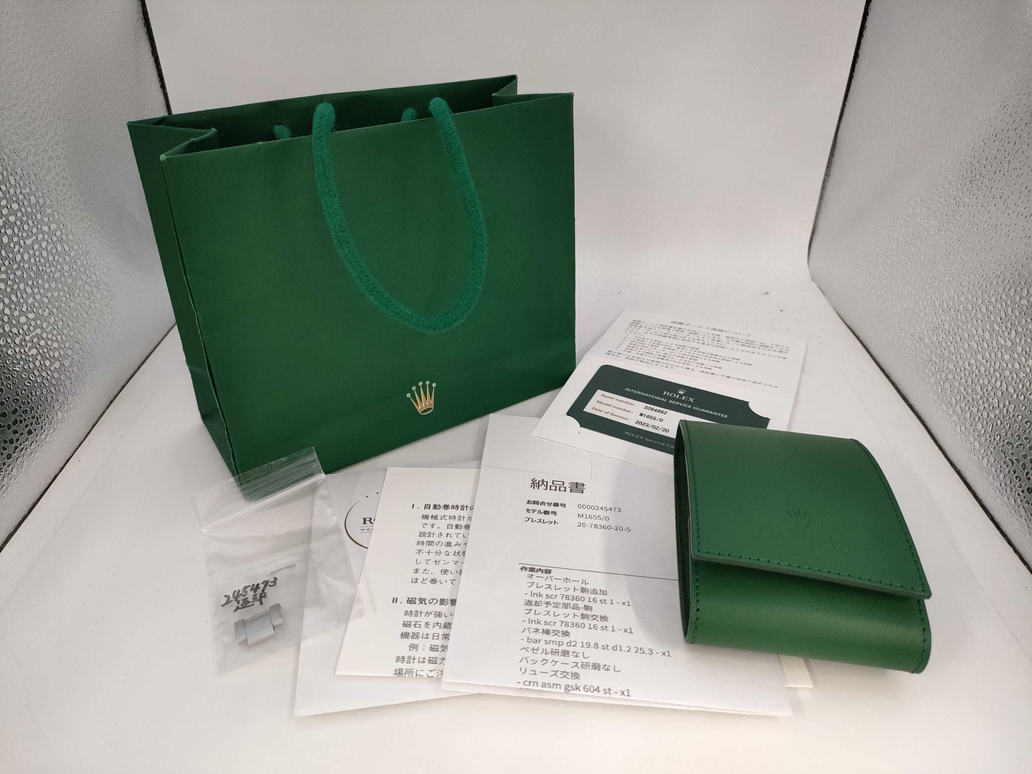 ROLEX Explorer II 1655 3284892 Black Dial Men's Watch