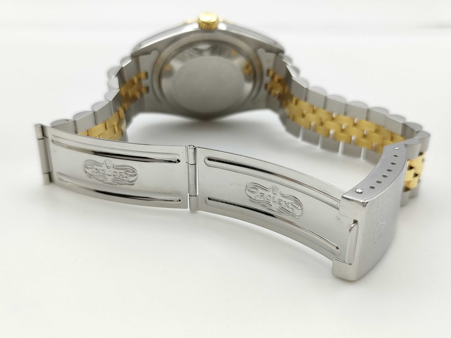 ROLEX 16233G X412380 Champagne Dial Men's Watch