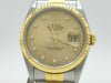 ROLEX 16233G X412380 Champagne Dial Men's Watch