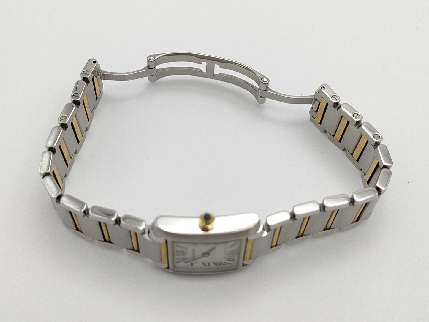 Cartier Tank Française SM W51007Q4 2384566134CD Quartz Women's Watch