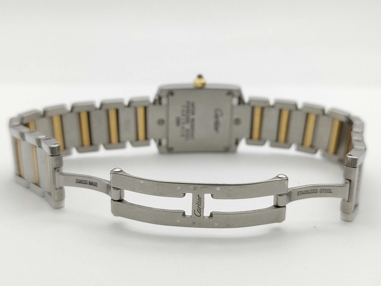 Cartier Tank Française SM W51007Q4 2384566134CD Quartz Women's Watch