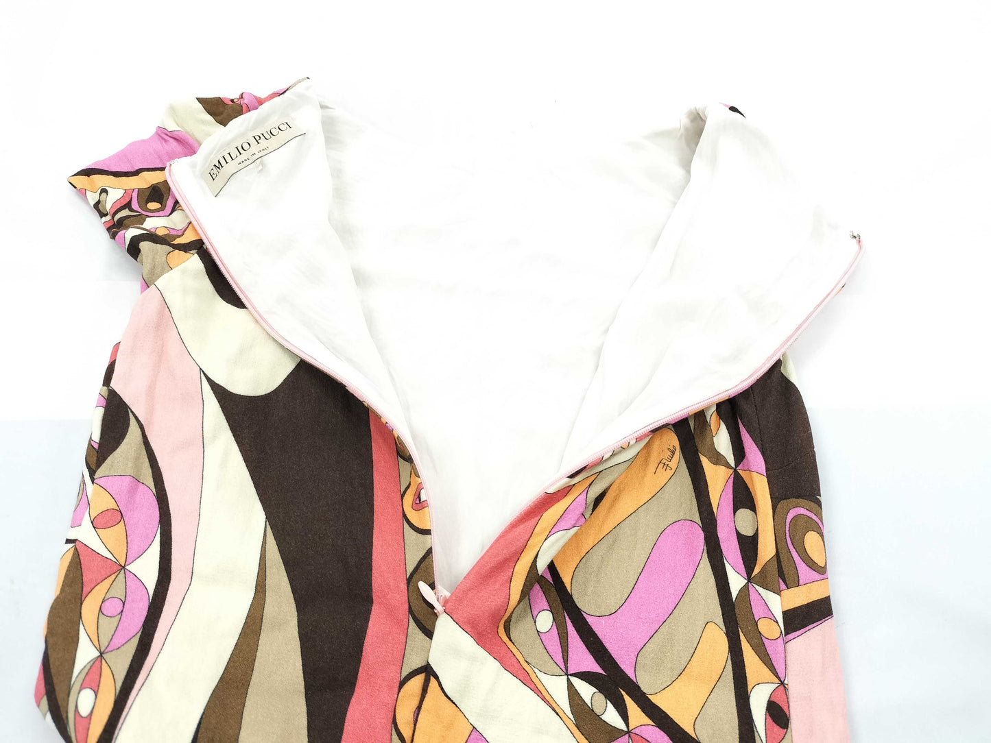 Emilio Pucci all-over print dress, JP tag, size 34.