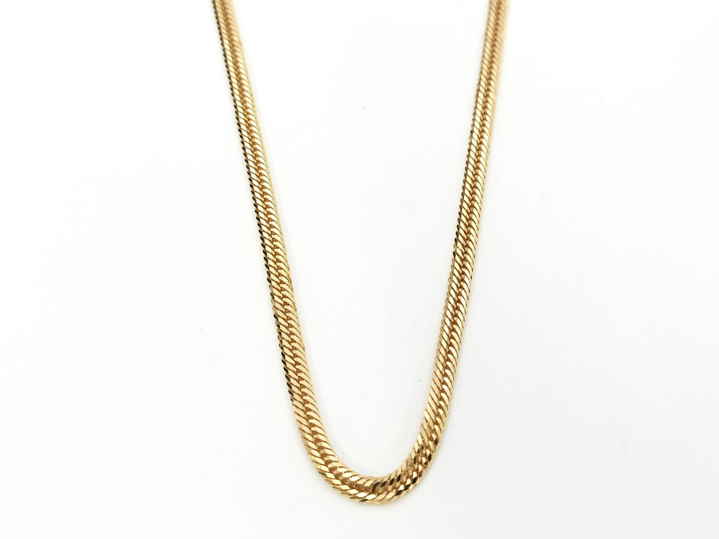 12-sided triple K18 14.9g Kihei necklace