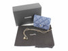 CHANEL denim chain mini shoulder bag