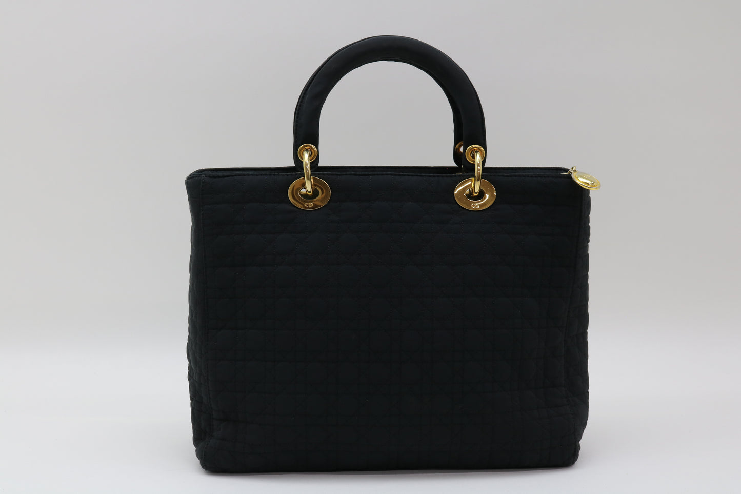 Dior Lady Dior Nylon Cannage Handbag