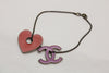 CHANEL Coco Mark Heart 04P Bracelet Bangle