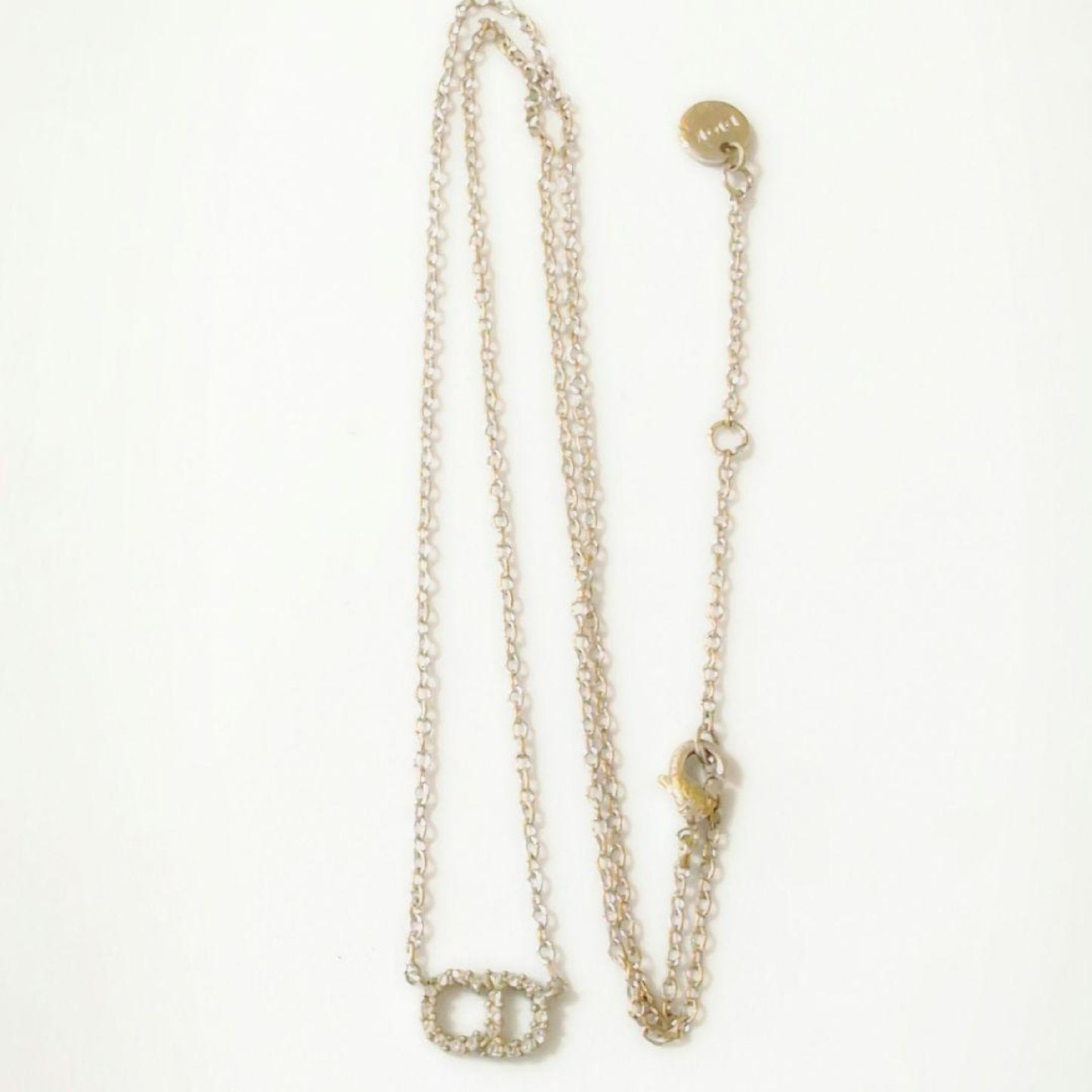 Dior Dior CD logo stone CLAIR D LUNE necklace