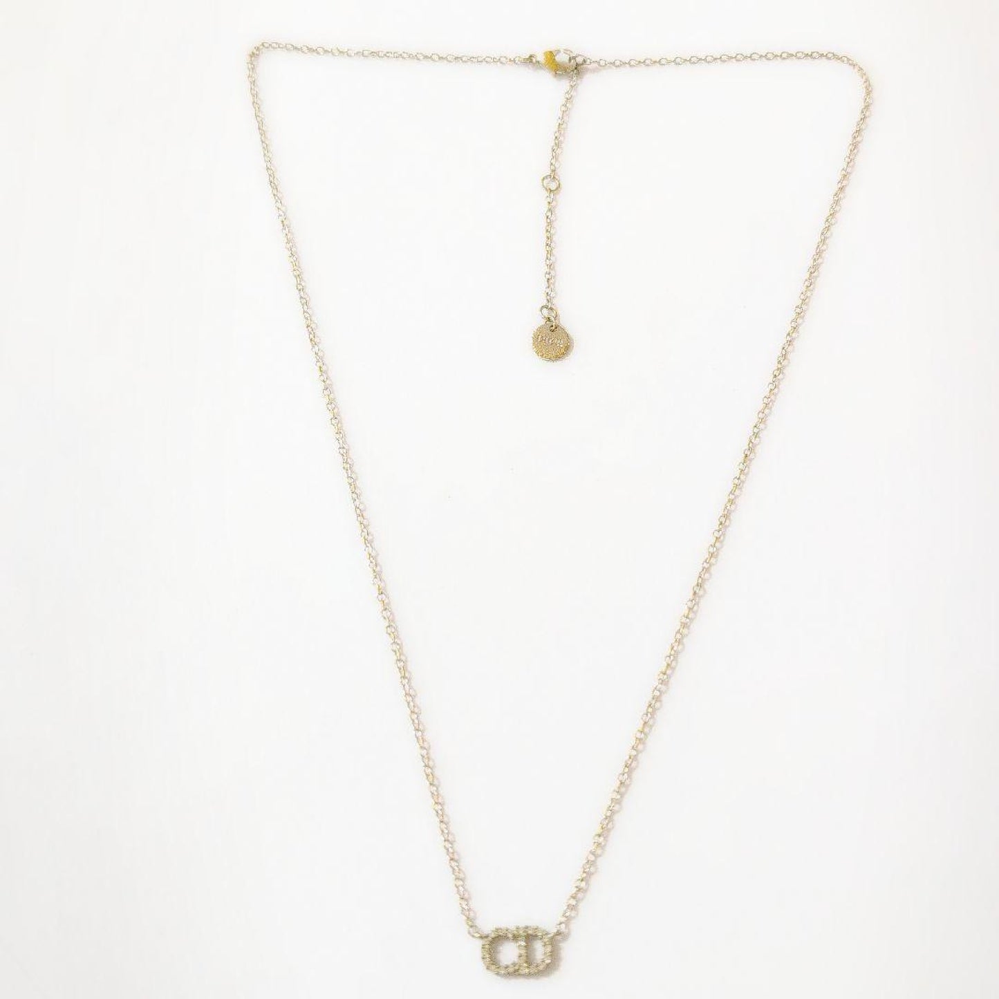 Dior Dior CD logo stone CLAIR D LUNE necklace
