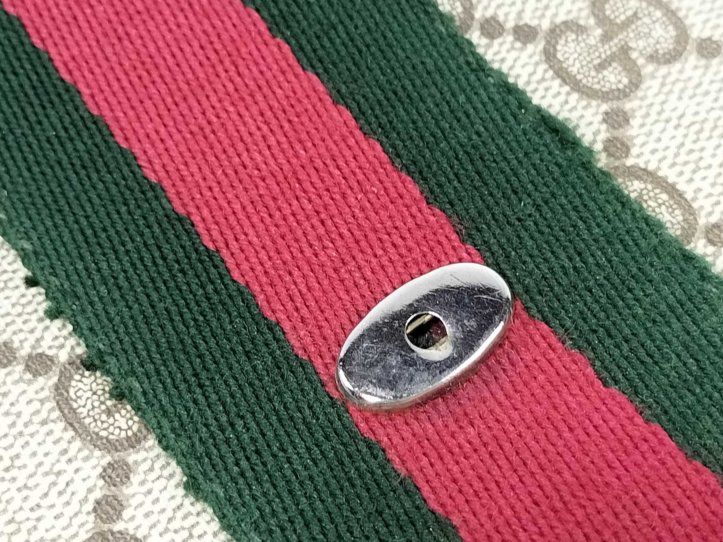 GUCCI GG Supreme Gucci 41 001 Second Bag Clutch Bag GG Supreme Sherry Line Leather Brown Clutch Bag