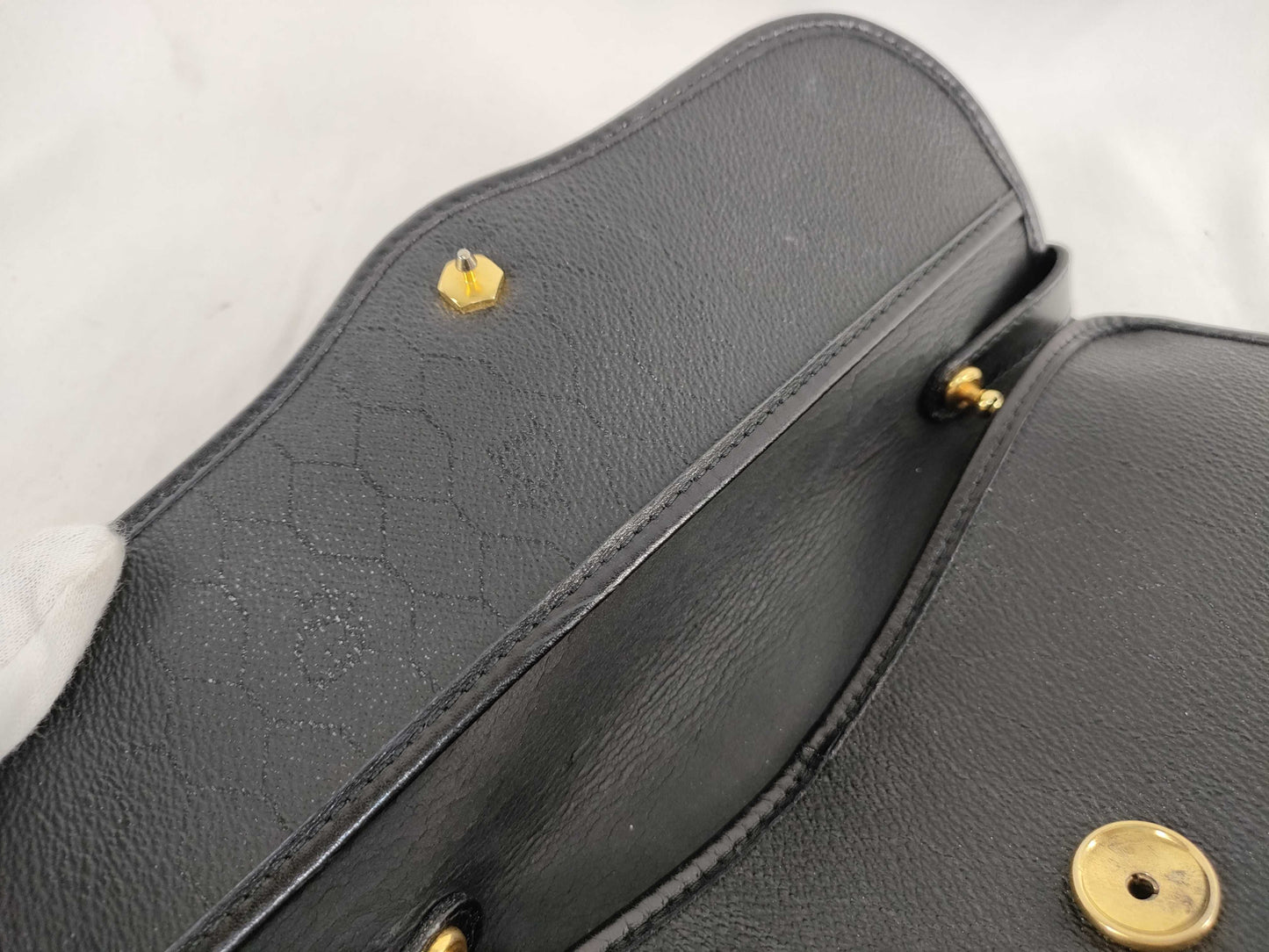 Dior Black Leather Handbag