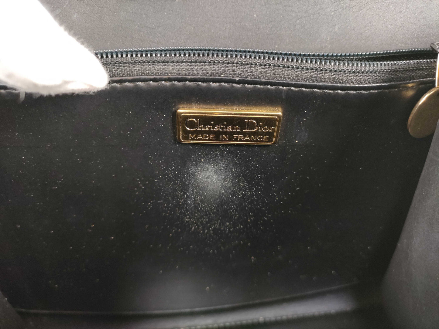 Dior Black Leather Handbag