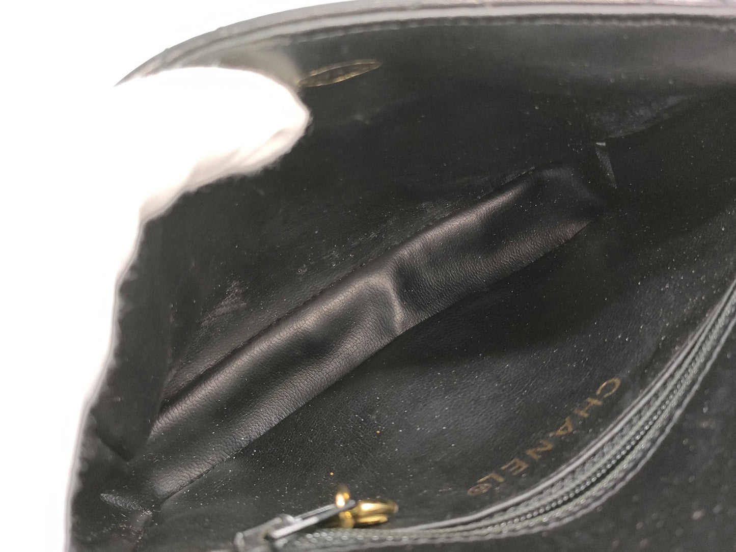 CHANEL Matelasse Waist Pouch, Belt Bag, Black, No Seal