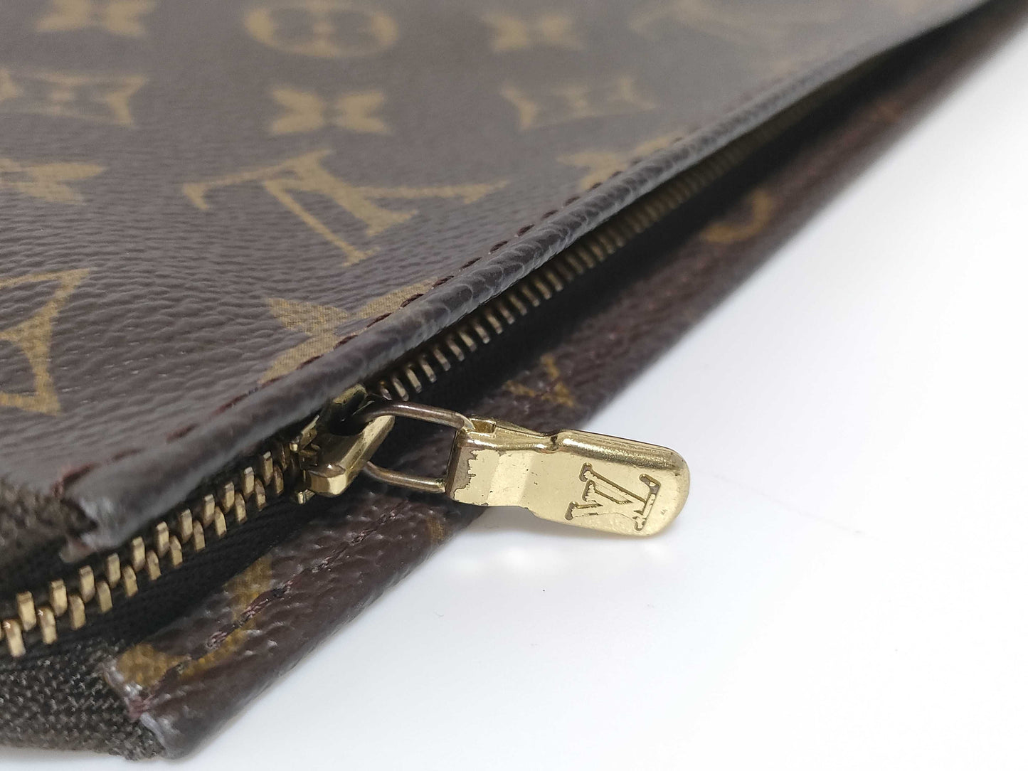 LOUIS VUITTON Monogram Vuitton M47542 Poche Toilette 26 SL1002 Monogram Second Bag Clutch Bag