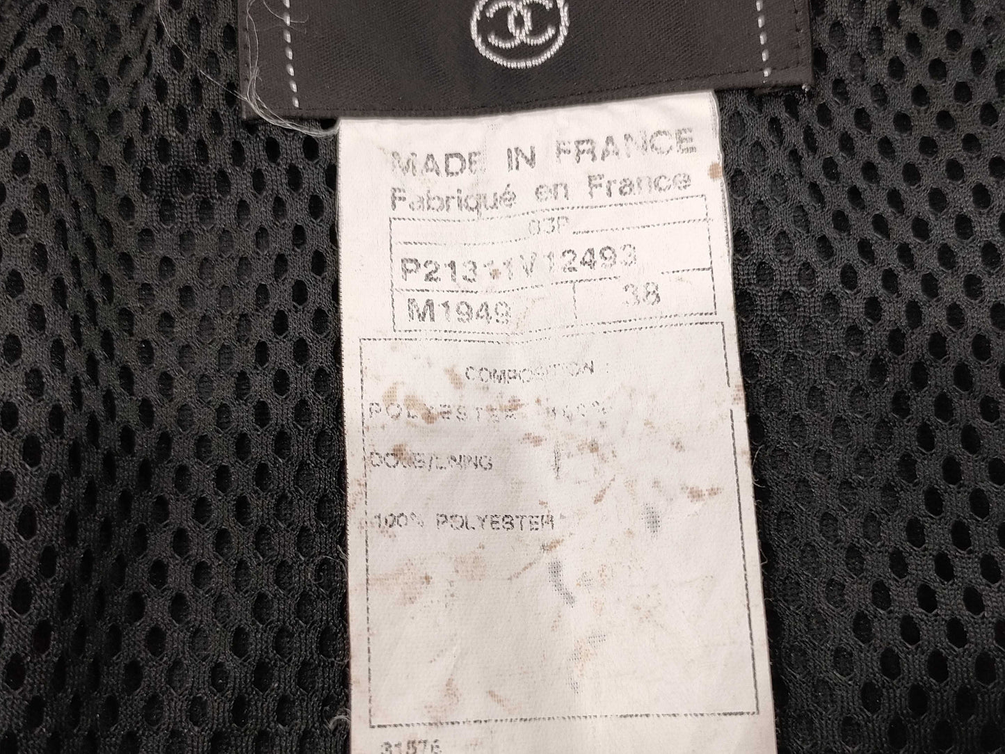 CHANEL CHANEL Sport Line Gradient Print Coat 38