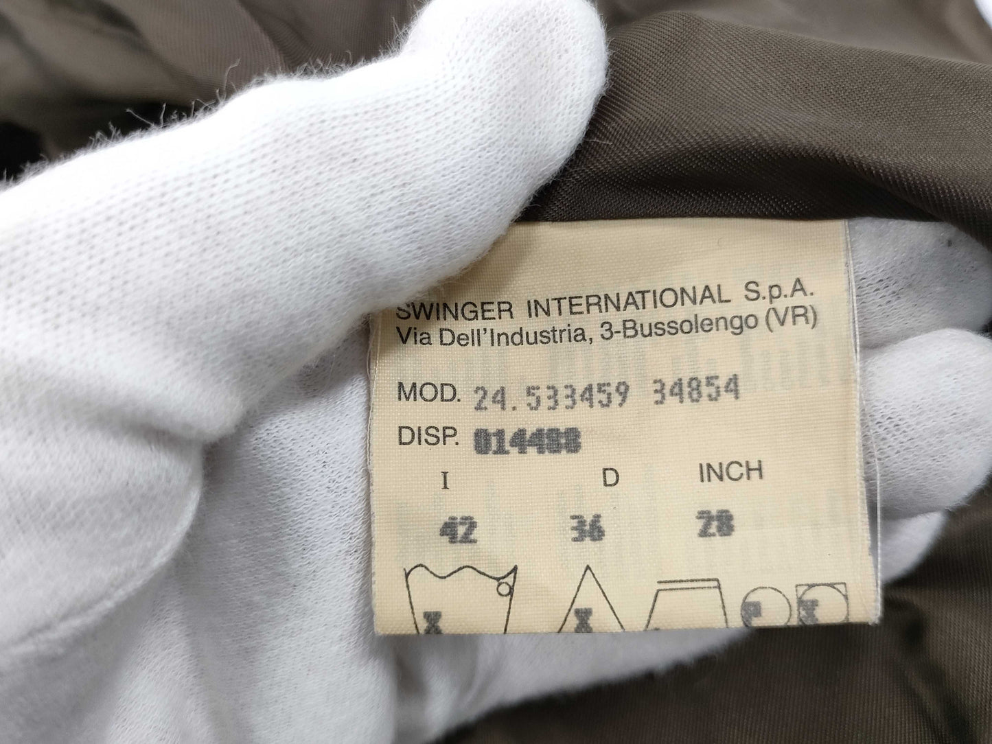 FENDI Fendi Fur Logo Brown Trench Coat Size 42 Coat