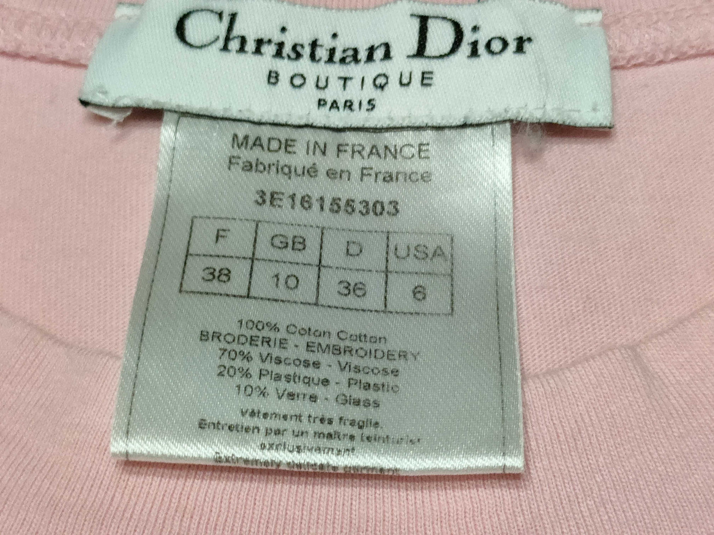Dior Sleeveless Tops 2003 Tops