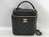 CHANEL Lambskin 2-Way Vanity Bag